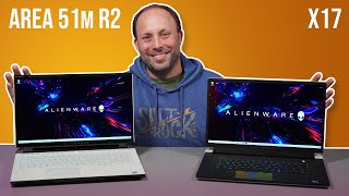 Alienware X17 vs Area 51m r2  Battle of the Beasts [upl. by Sibella]