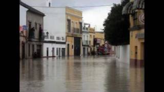 Inundaciones del río Guadalquivir  Desde Lora del Río a Posadas [upl. by Arahset]