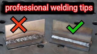 welding tips and tricks 6013 [upl. by Anyad198]