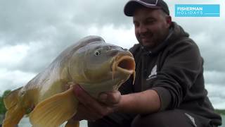 Lac de Villedon INCREDIBLY great venue for MASSIVE CARP [upl. by Aenil]