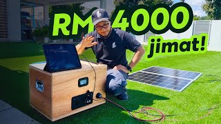 Jimat RM4000 DIY power bank solar [upl. by Yromem733]