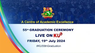 Kenyatta Universitys 55th Graduation Ceremony [upl. by Asoj]