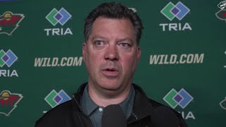 Wild GM Guerin on Zuccarello extension chemistry with Kaprizov [upl. by Nuaj]