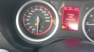 Alfa Romeo 159 ti 24 jtdm acceleration [upl. by Ruomyes742]