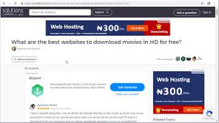 32 Best Websites To Download Movies In Hd For Free 2019 [upl. by Nykal]