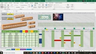 ✅ EXCEL GRATUIT  Comment Utiliser un Calendrier de gestion dévènements [upl. by Gaby]