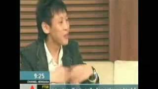 Eric Feng Interviewed on National TV  Channel News Asia 2008 [upl. by Kast]