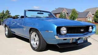 1969 Chevrolet Camaro Convertible For Sale [upl. by Etnuahc6]