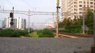 7236호 디젤 전기 기관차 신도림역 통과 Korail 7236 Diesel Electric Locomotive through Sindorim Station [upl. by Aicilas]