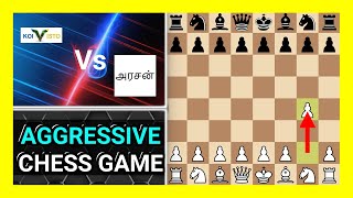 Aggressive Chess Engine Game Koivisto 90 vs Arasan 2421 Watch and Learn Chess [upl. by Veneaux]