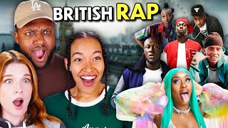 Americans Listen To British Rap For The First Time Central Cee Little Simz JME [upl. by Nanah]