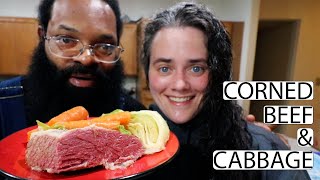 Making Corned Beef and Cabbage For St Patricks Day  Fermented Homestead [upl. by Alek855]