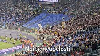 LazioJuventus 10 la contestazione dei tifosi bianconeri alla squadra a fine partita [upl. by Cleve]