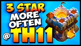 How To 3 STAR at TH11  Town Hall 11 Attack Strategy  Clash of Clans  COC [upl. by Fidelis]