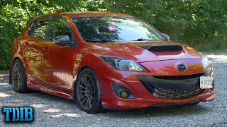 BIG TURBO MazdaSpeed 3 Review The Sketchiest Hot Hatch Ever Sold [upl. by Notsek]