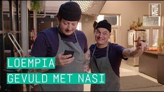 24Kitchen  Wat Eten We Vandaag Afl 47 Job amp Perry’s loempia gevuld met nasi [upl. by Nerak358]