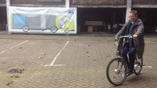 Sitgo Electric loopfiets zitstep test bij Vierfiets [upl. by Fanchet]