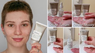 How to use The Ordinary Vitamin C Suspension 30 in Silicone  Full Demonstration on Face [upl. by Parks131]