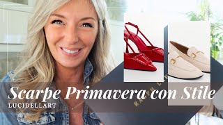 SI PARLA DI SCARPESCARPE PER PRIMAVERALE MIE SCARPE PREFERITE PER OGNI OCCASIONELucidellart [upl. by Gnek]