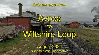 Drivers eye view Avoca to Wiltshire Loop Aug 2024 [upl. by Jervis]