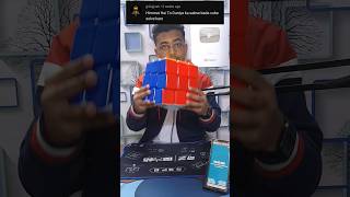 Solving Worlds Biggest Rubiks Cube Under 1 Minute 🔥 shorts [upl. by Boffa]