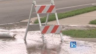 Water main leak could last all weekend [upl. by Rebmat]