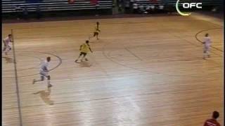 2011 OFC Futsal Championship  Final  Solomon Islands vs Tahiti Highlights [upl. by Yreme]