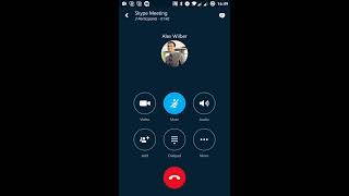 Skype for Business Andriod App Use Case [upl. by Egdirdle]