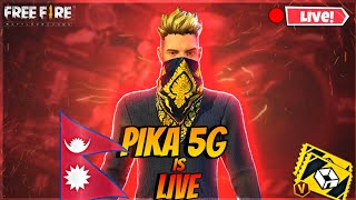 🔴 FREEFIRE  NEPAL  BANGLADESH LIVE  BD SERVER GUILD TESTPIKA 5GLIMITED SEAT [upl. by Bunny273]