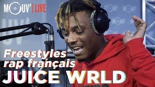 Juice WRLD freestyle sur du Niska NTM 113 Dadju Ninho  freestyles on french rap beats [upl. by Aissej]