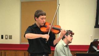 Austen Speare Concerto in E minor  Nardini [upl. by Whitcomb]