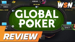 Global Poker Review Bonuses Games Payment Methods [upl. by Romney]