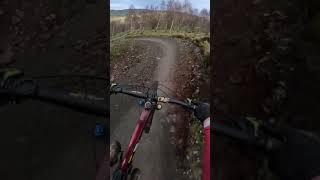 Top section of quotSmells Like Tweed Spiritquot Glentress mtb trail mtb enduro dh bike YouTubeChamps [upl. by Ruenhcs]