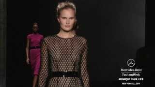 MONIQUE LHUILLIER MERCEDESBENZ FASHION WEEK Fall 2014 COLLECTIONS  MBFW [upl. by Barbour]