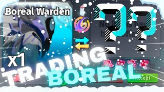 TradingTrade and view BOREAL WARDEN offers PT2  Creatures of Sonaria [upl. by Melloney]