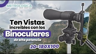 BINOCULAR PARA VISTAS PANORÁMICAS 20180X100 [upl. by Eissac781]