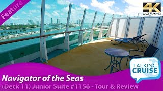 Navigator of the Seas  Spacious Balcony Tour [upl. by Sidoma463]