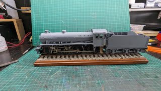 DJH O gauge Thompson B1 etch primed ready for painting black [upl. by Roberts]