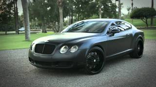 Blacked out Bentley Continental GT [upl. by Htidra]