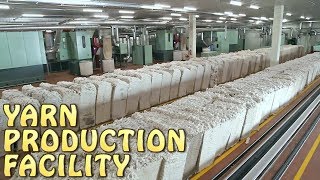 Yarn Manufacturing Process  Cotton  How its Made [upl. by Mada]