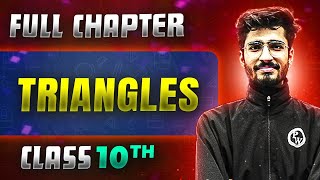 Triangles FULL CHAPTER  Class 10th Mathematics  Chapter 6  Udaan [upl. by Bohi]