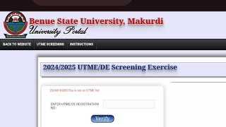 How to Register for the BSU POST UTME Excercise [upl. by Acirderf]