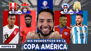 PRONÓSTICOS COPA AMÉRICA 2024 ⚽️🏆  APUESTAS DEPORTIVAS  FUTBOL SUDAMERICANO  RONDA 2 [upl. by Lisandra]