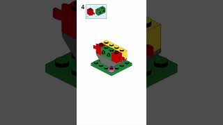 LITTLE PUMPKIN Lego classic 11001 ideas How to build easy legoclassic lenarexlego lego11001 [upl. by Ekaterina]