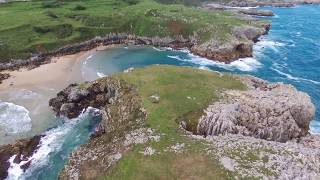 Playa Cue  Llánes Asturias [upl. by Naro880]