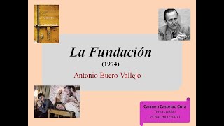 LA FUNDACIÓN ANTONIO BUERO VALLEJO TEMA EVAU lengua selectividad [upl. by Anev252]