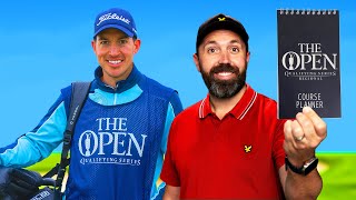 TOUR PRO caddies for Rick amp reveals SECRETS before The Open [upl. by Sesylu]