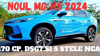 Test Drive cu noul MG HS 15 TGDi 170 CP 7DCT Excite 27300 euro7 ani garantie si motor 4 cilindri [upl. by Tallulah]