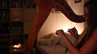 Howard Shore  Evenstar The Lord of the Rings  The Two Towers OST harp cover [upl. by Lempres]