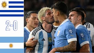 Uruguay Vs Argentina 21  All Goal amp Highlights 2024  1080p full hd [upl. by Downe]